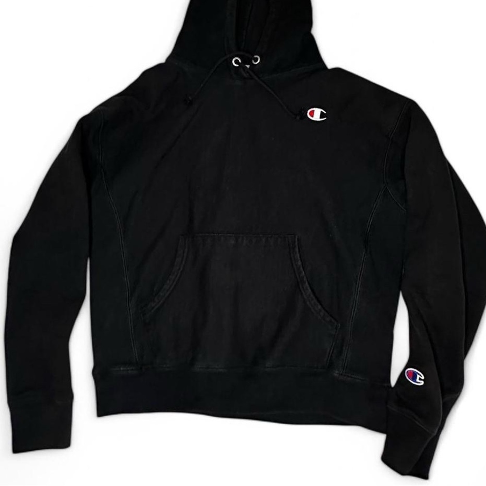 Champion Black Pullover Hoodie